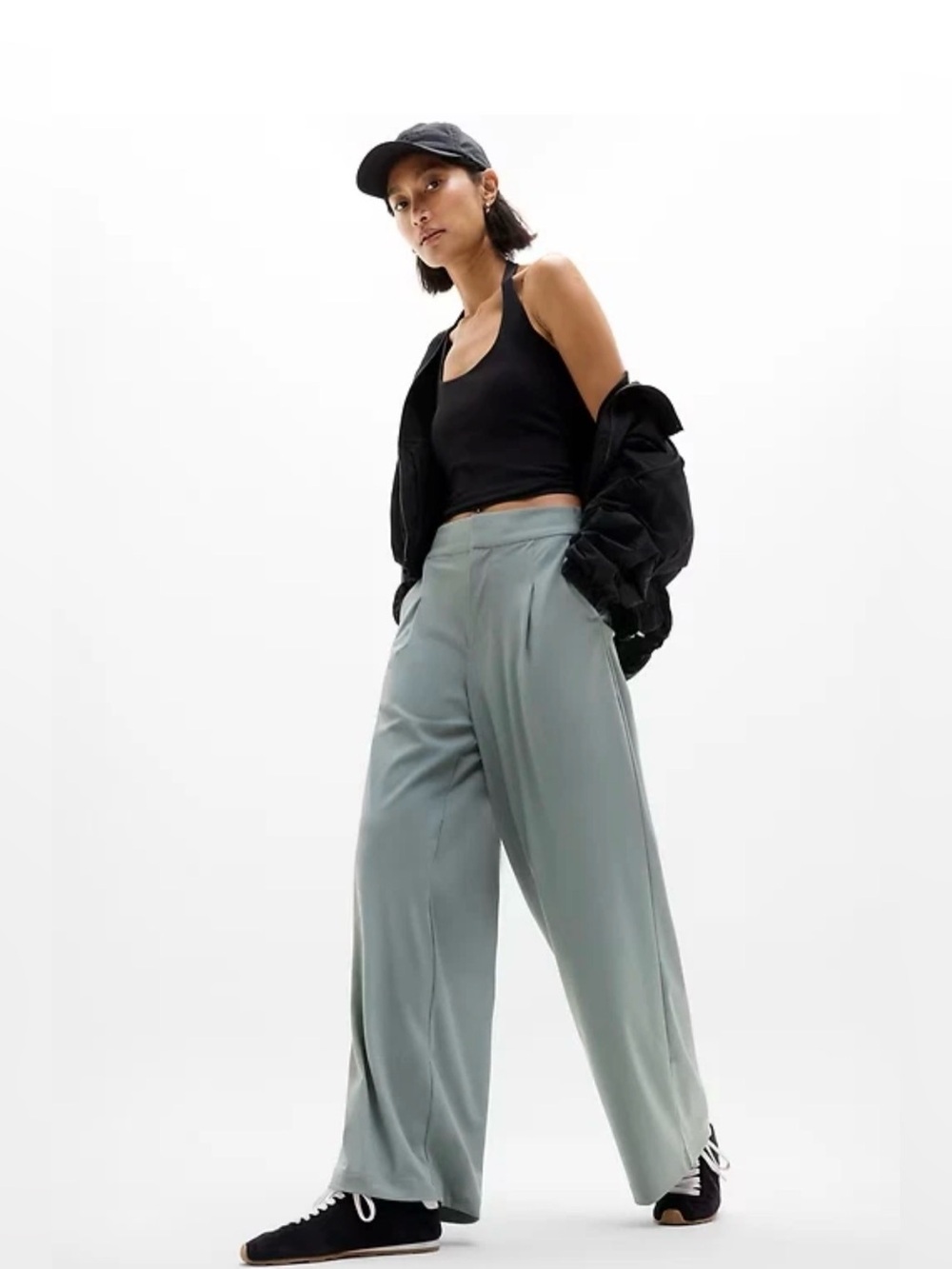 Athleta Pinnacle Trouser. Nickle Color . Size 6. New with tags